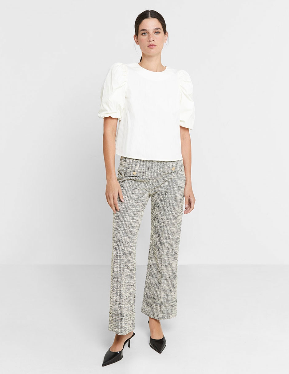 Blusa manga corta para mujer 3