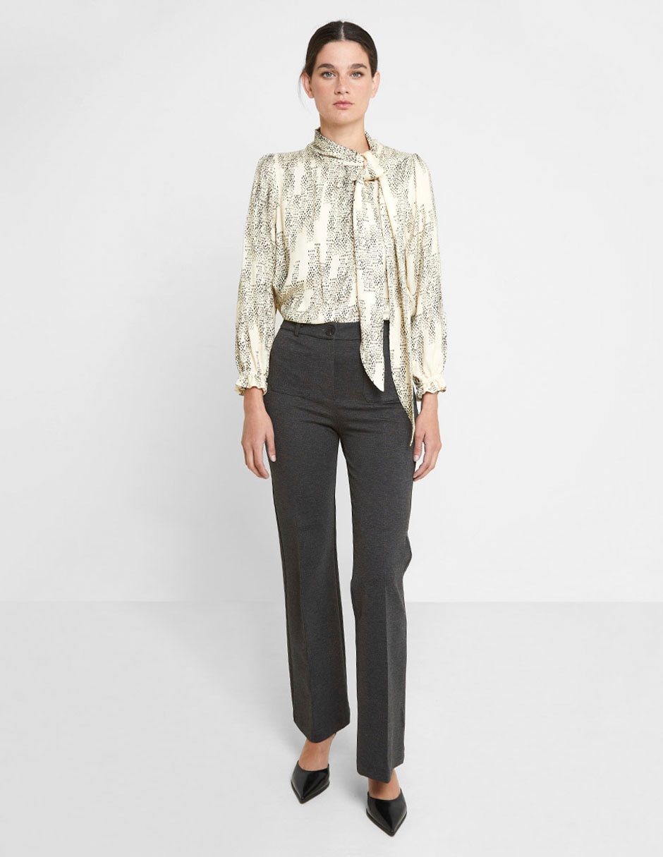 Pantalón de vestir slim para mujer 3