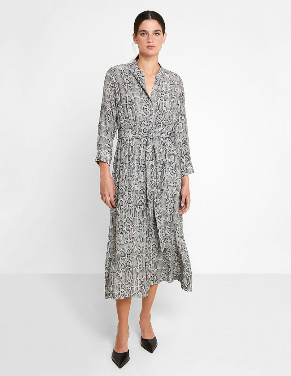 Vestido midi casual para mujer Vestido midi casual para mujer