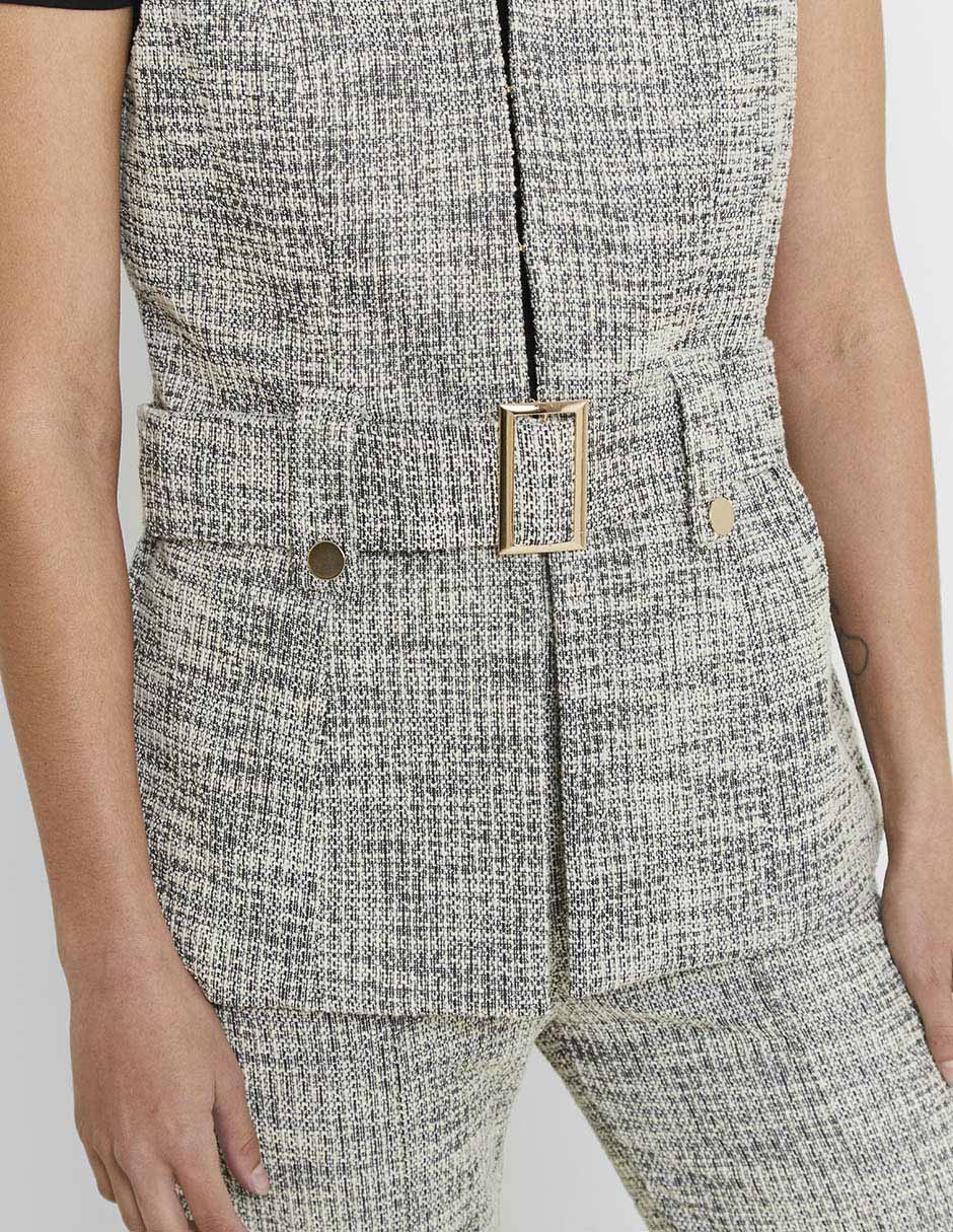Pantalón de vestir flare para mujer 4