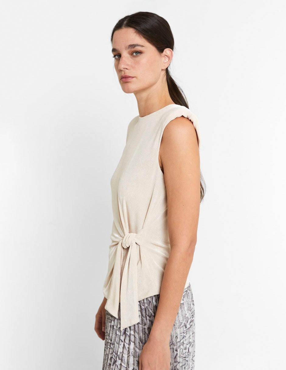 Blusa manga corta para mujer 5