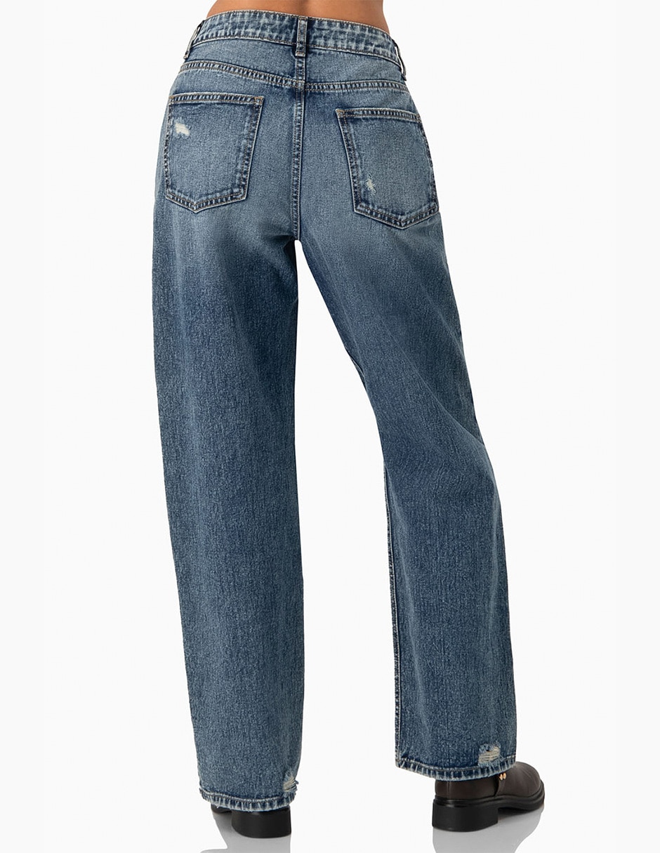 Jeans amplio para mujer 2