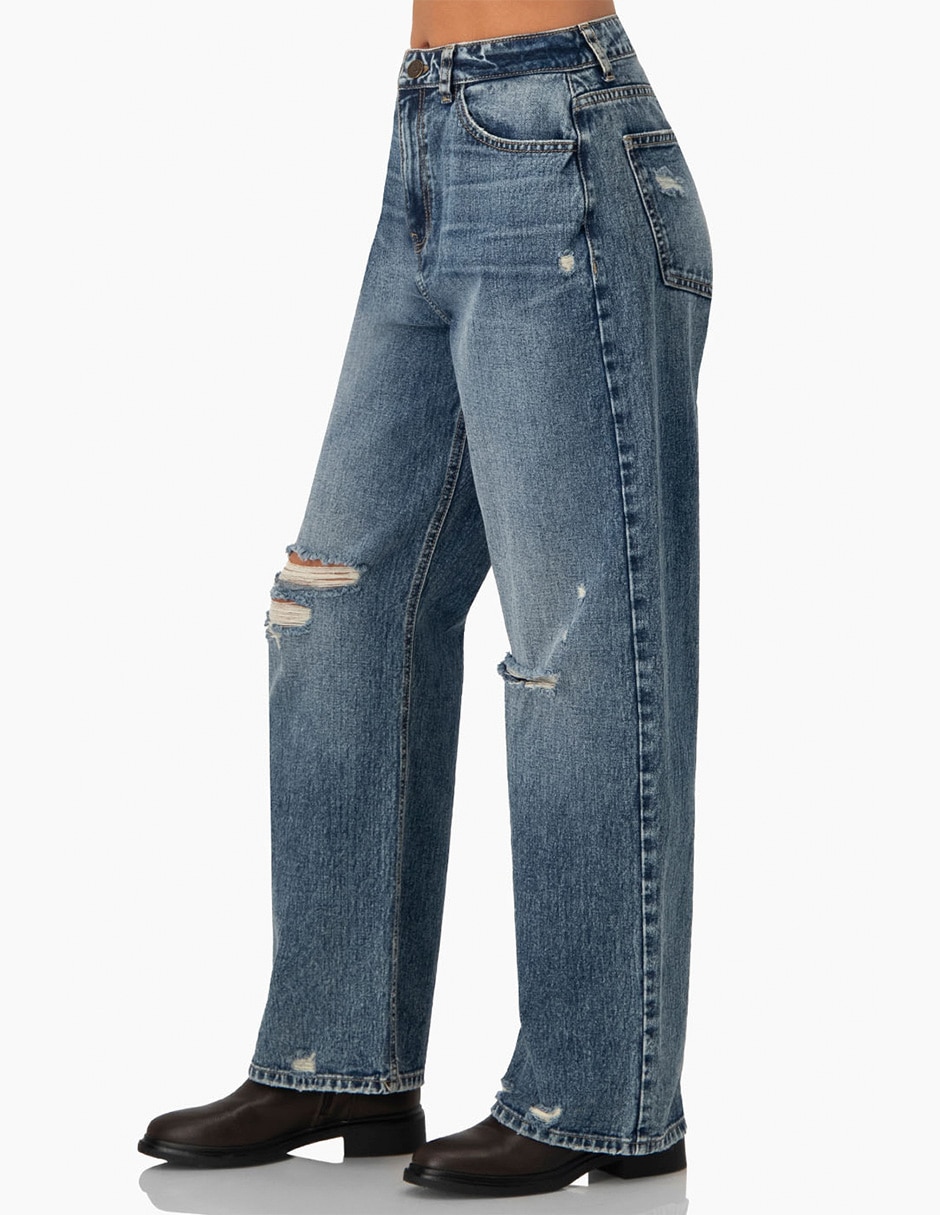 Jeans amplio para mujer 3