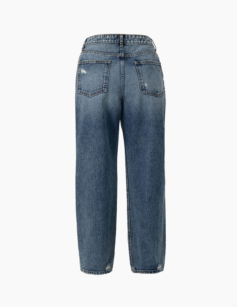 Jeans amplio para mujer 7
