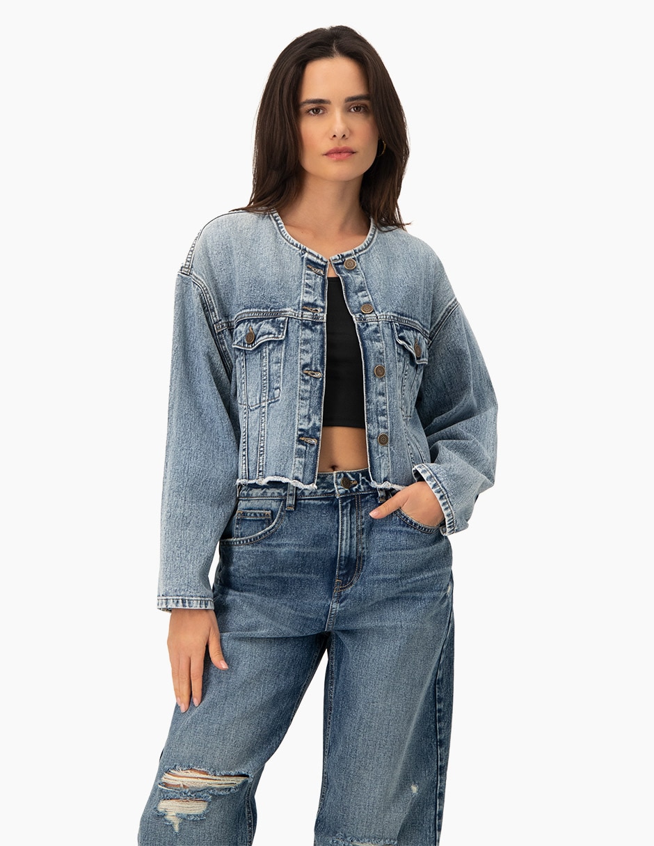 Chamarra casual para mujer