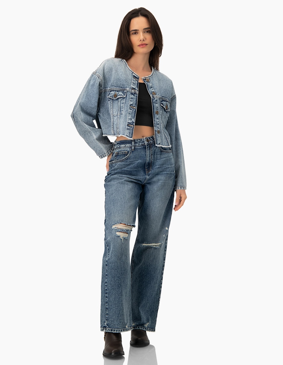 Chamarra casual para mujer 4