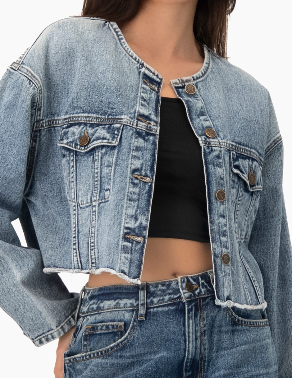 Chamarra casual para mujer 5