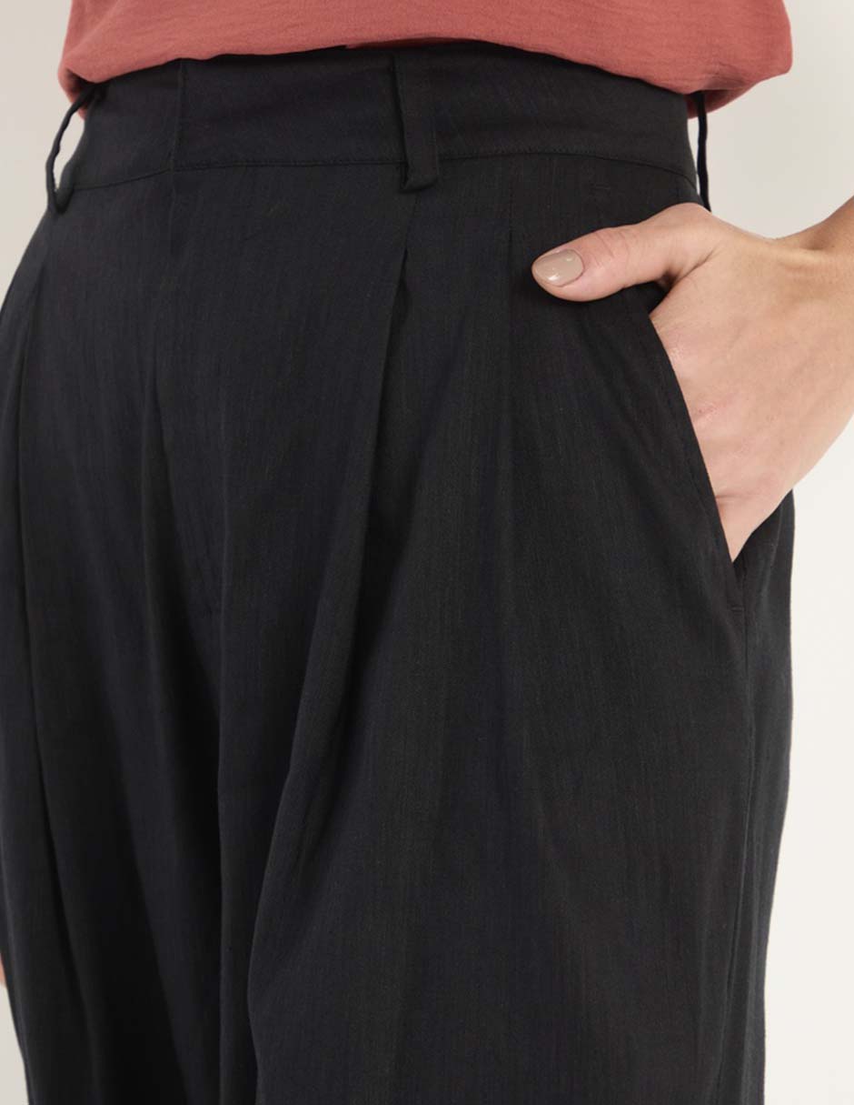 Pantalón de vestir wide leg para mujer 4