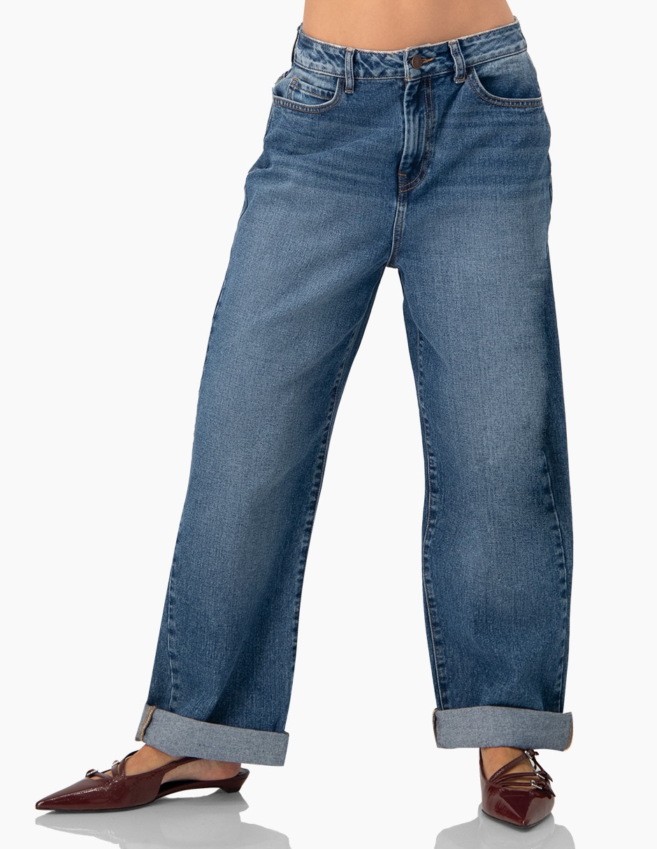 Jeans amplio para mujer