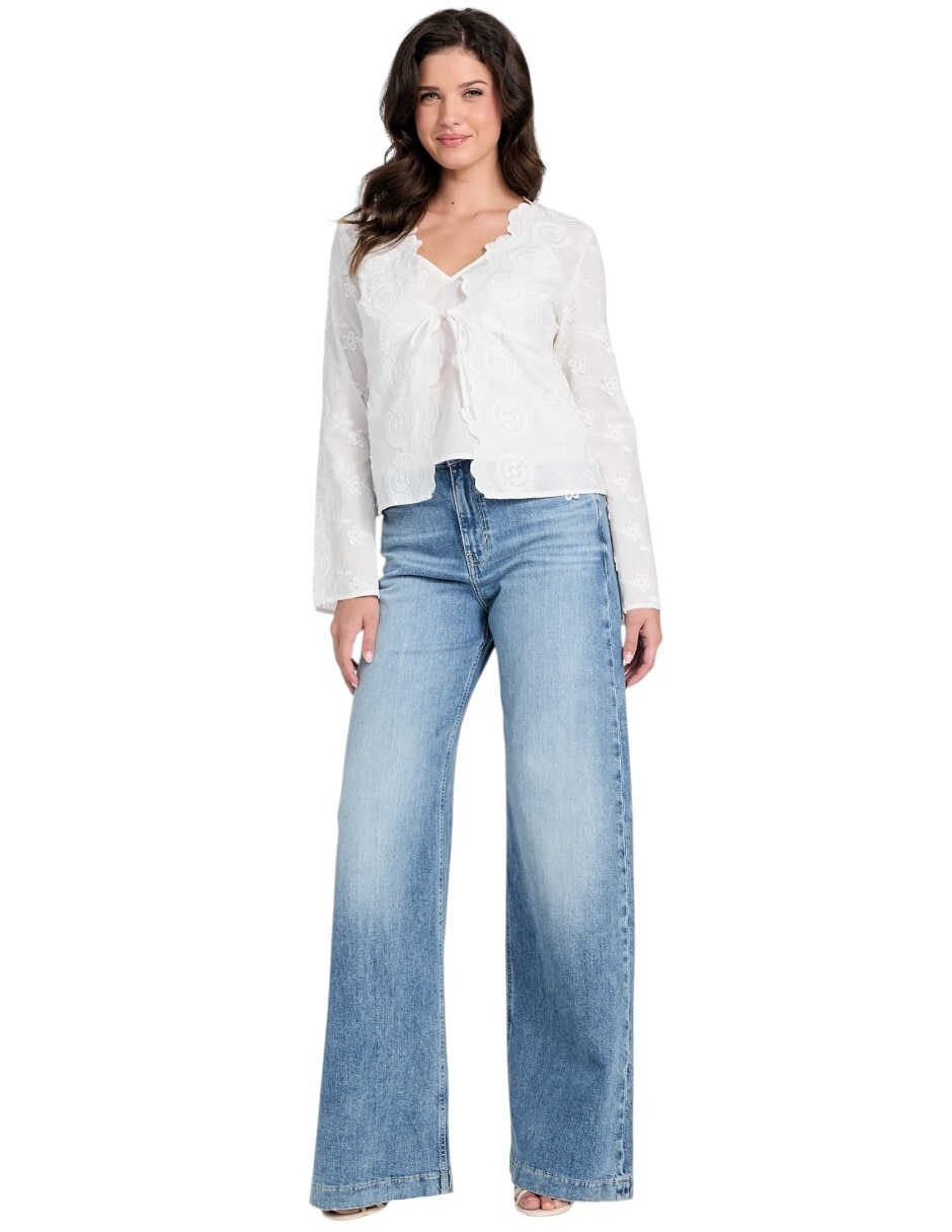 Blusa manga larga para mujer 2