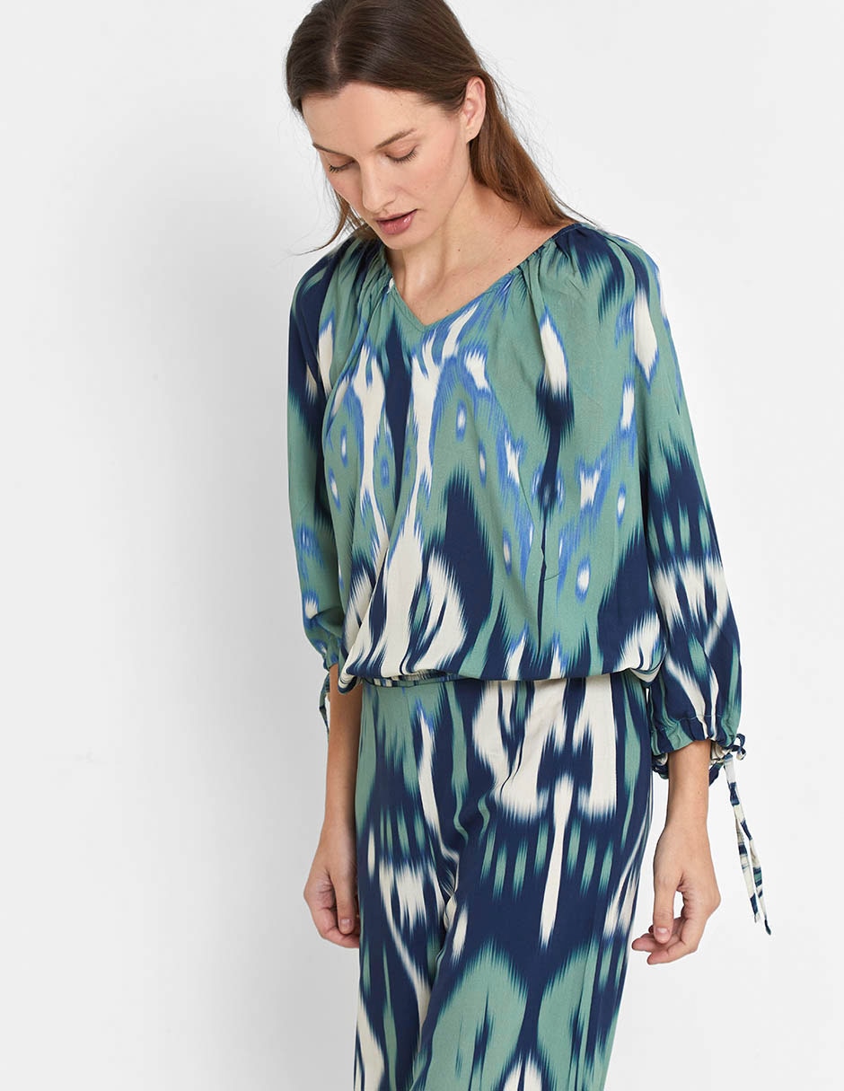 Blusa manga 3/4 para mujer
