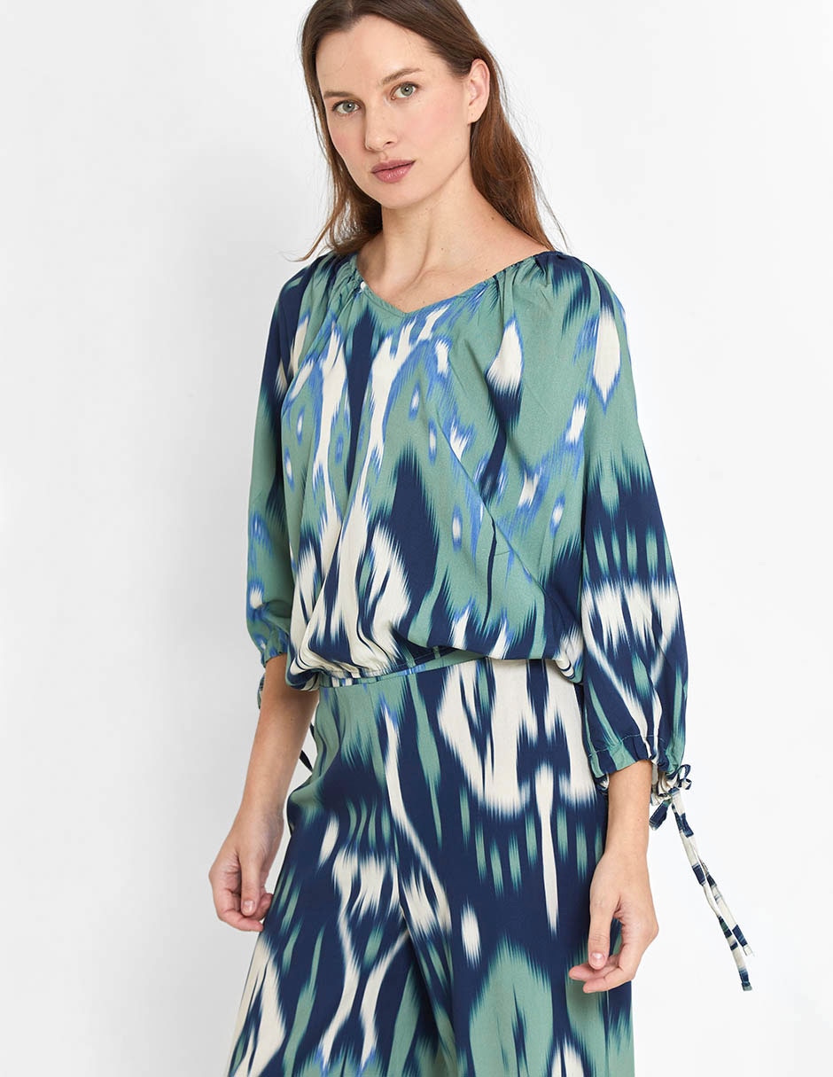 Blusa manga 3/4 para mujer 3