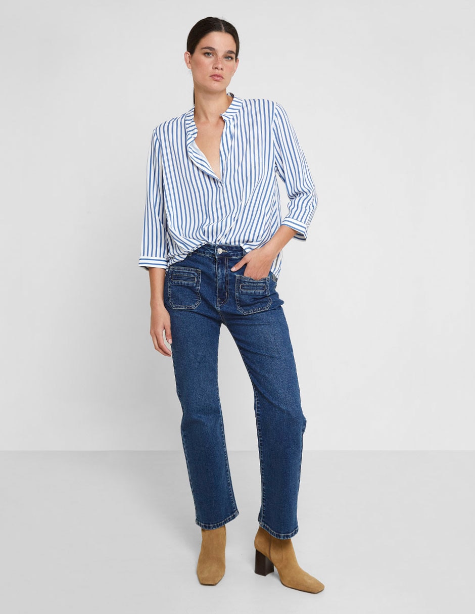 Jeans slim para mujer