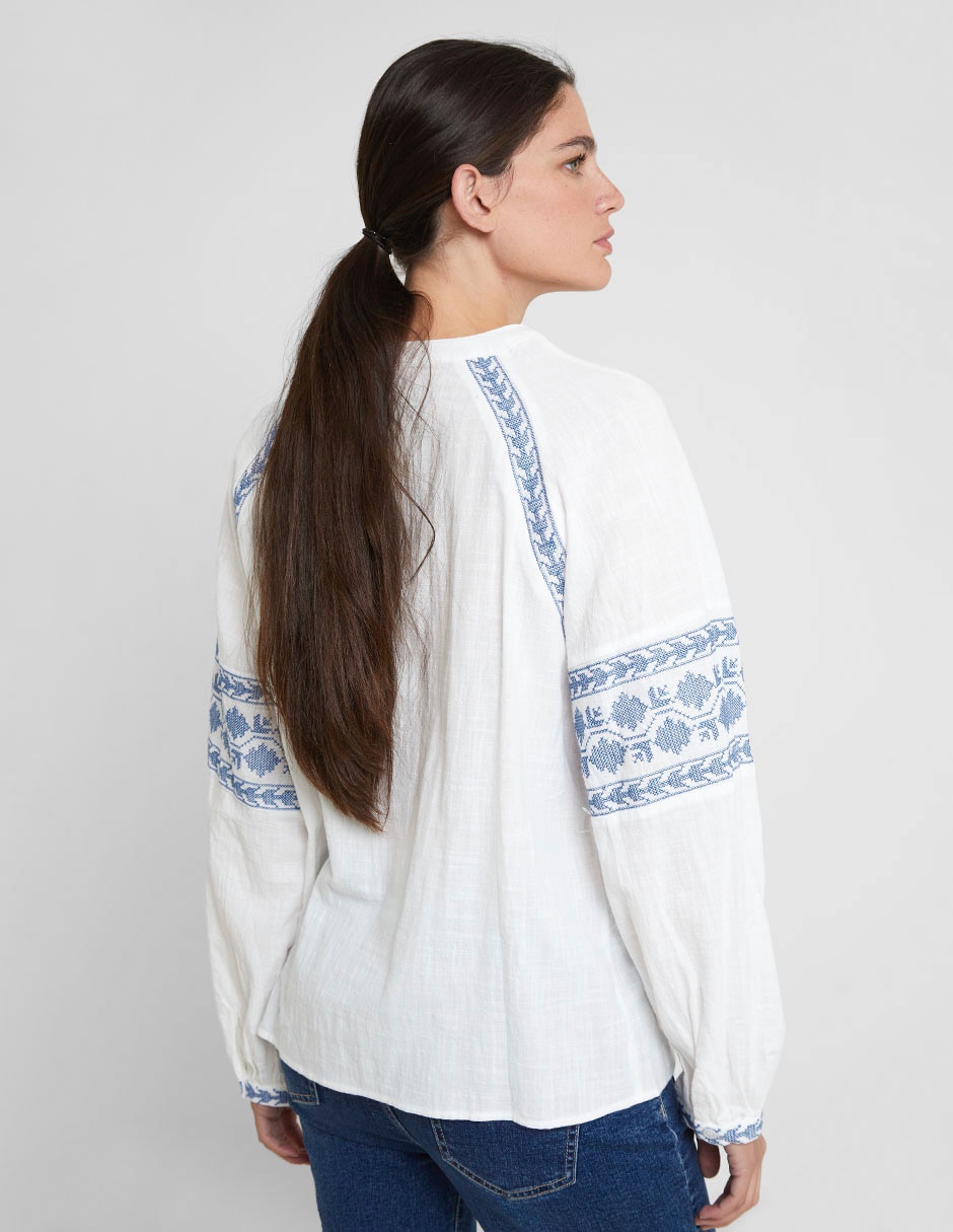 Blusa manga larga para mujer 2