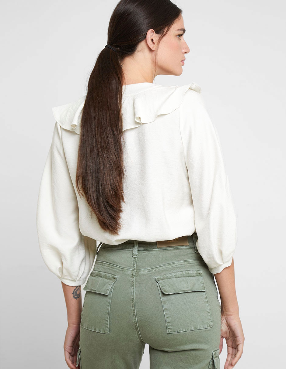 Blusa manga 3/4 para mujer 2