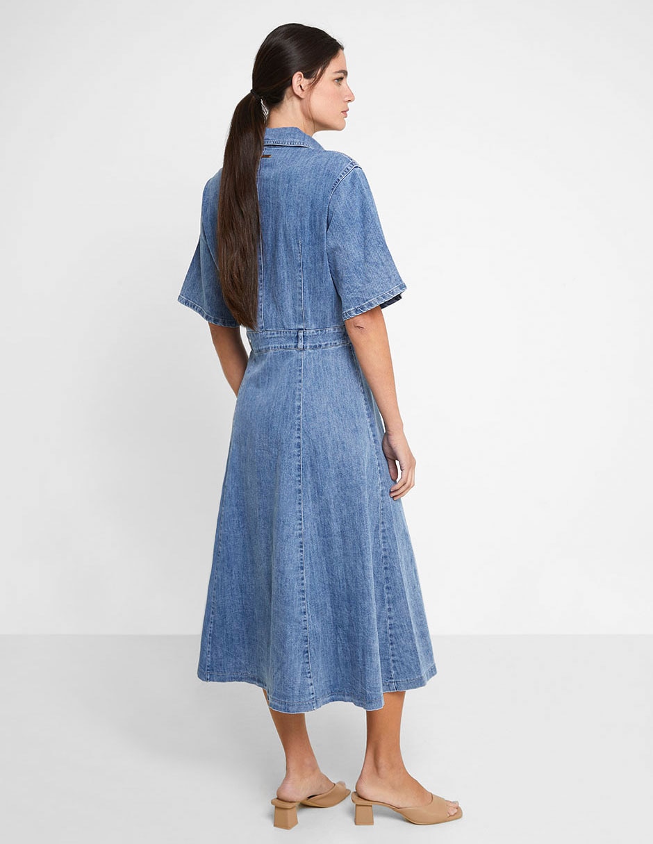 Vestido midi casual para mujer 2