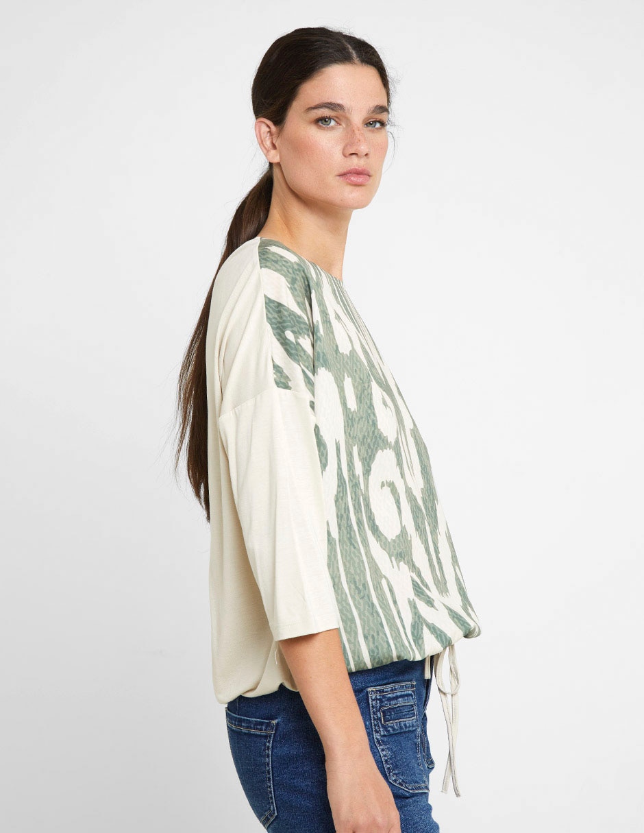 Blusa manga 3/4 para mujer 4