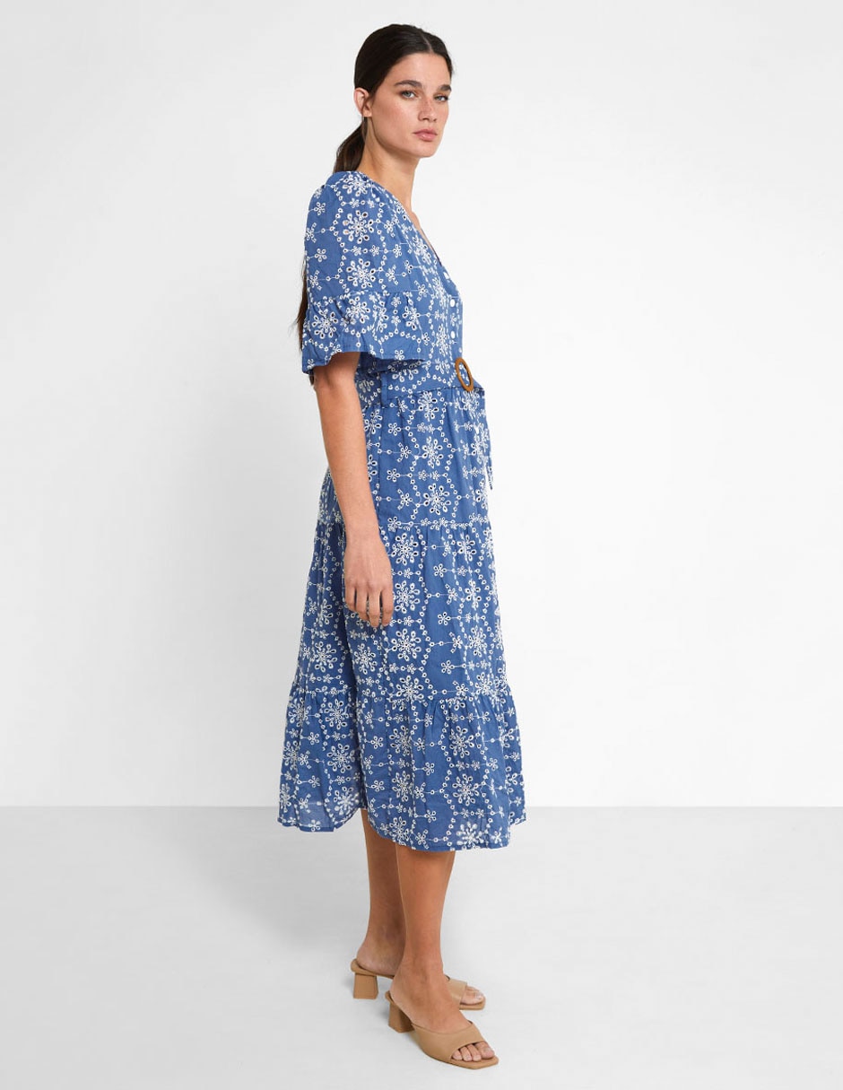 Vestido midi casual para mujer 5