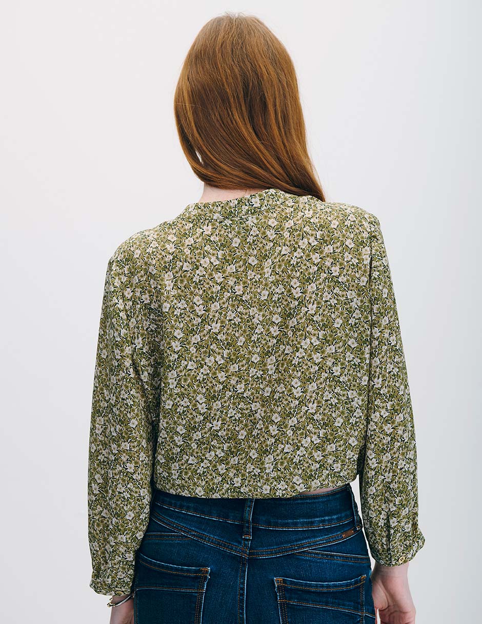 Blusa manga larga para mujer 3