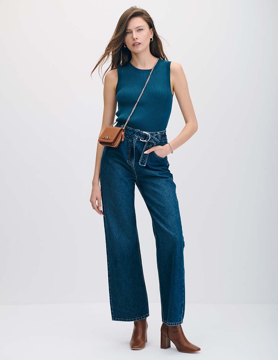Blusa tirante ancho para mujer 4