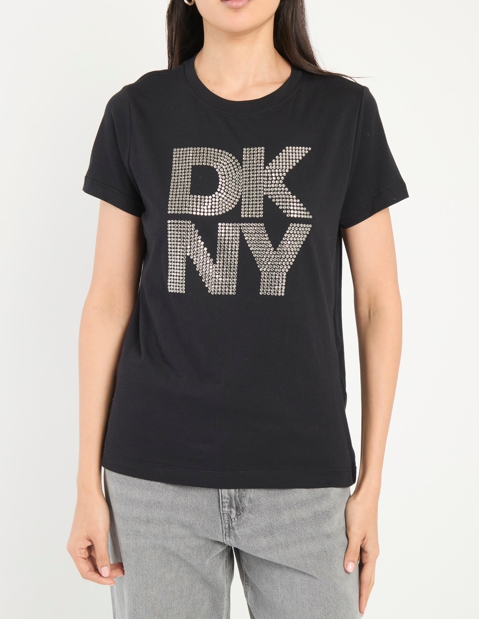 Playera manga corta cuello redondo para mujer 5