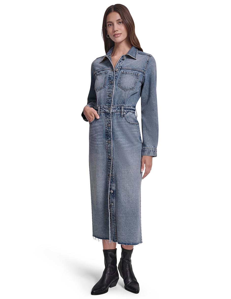 Vestido crop casual para mujer