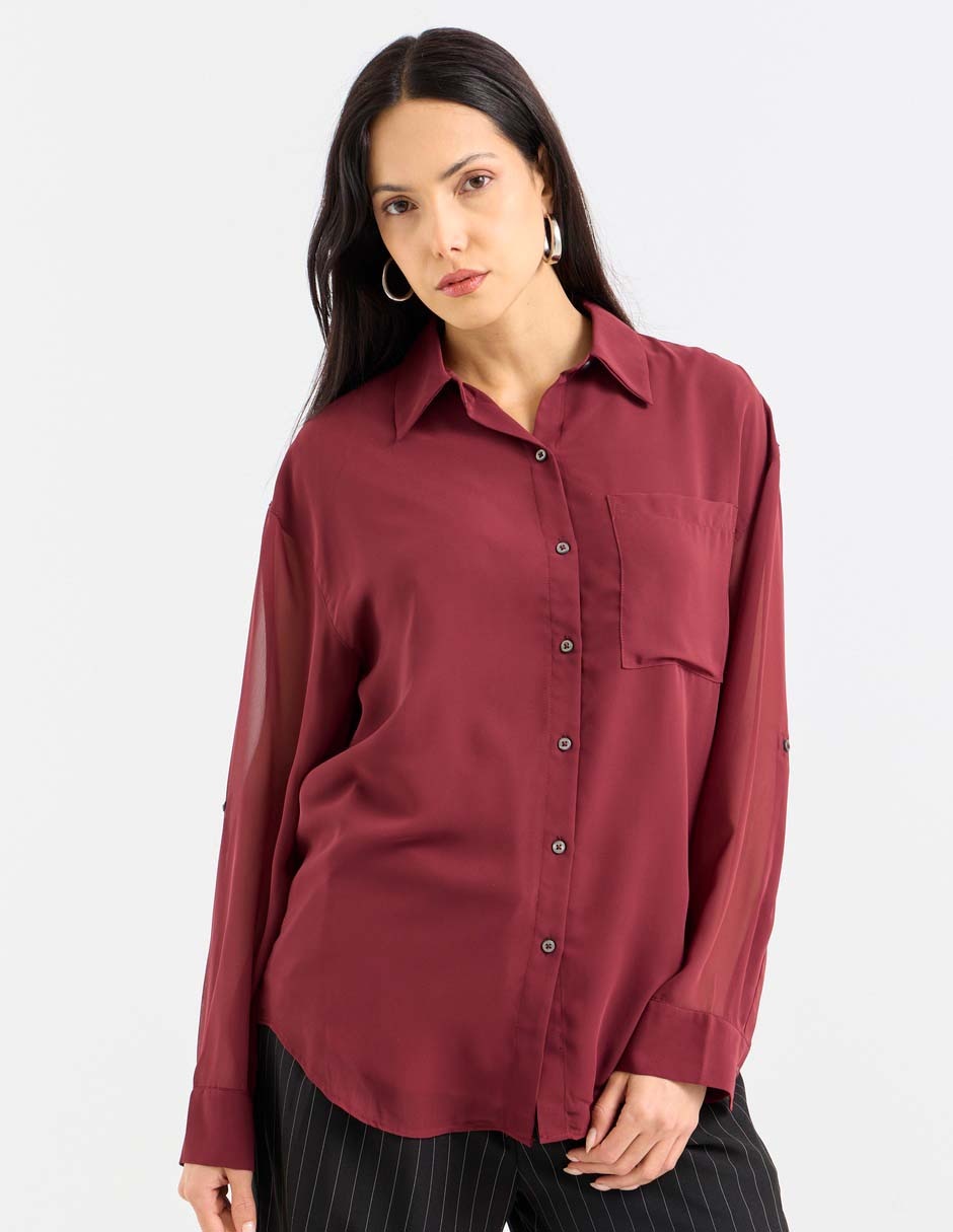 Blusa "manga" larga "para mujer"