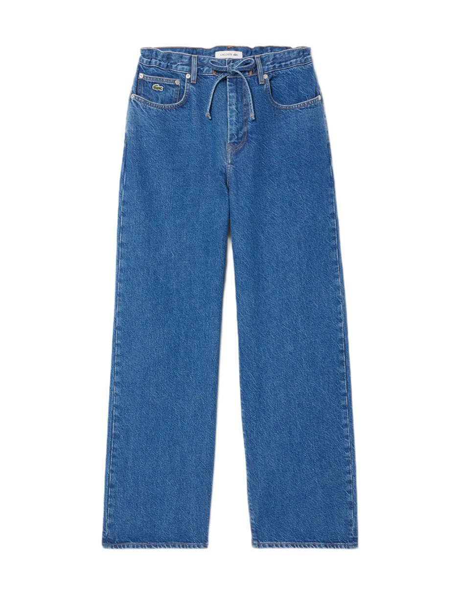 Jeans Straight corte cintura para mujer