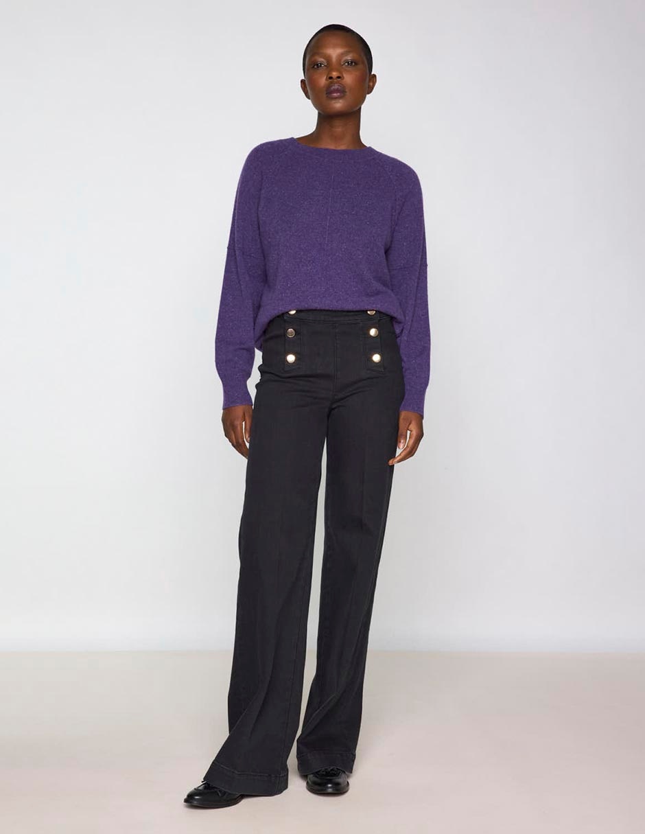 Jeans straight para mujer 2