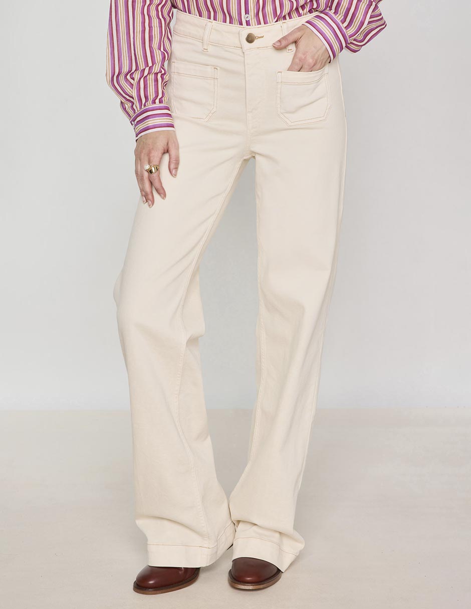 Jeans wide leg para mujer