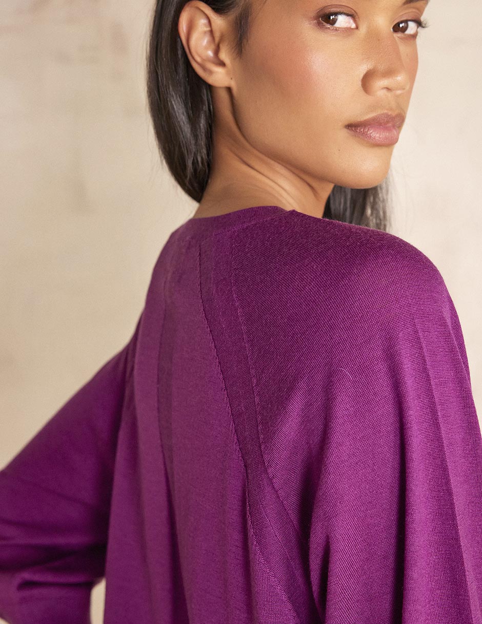 Suéter cuello redondo para mujer 3