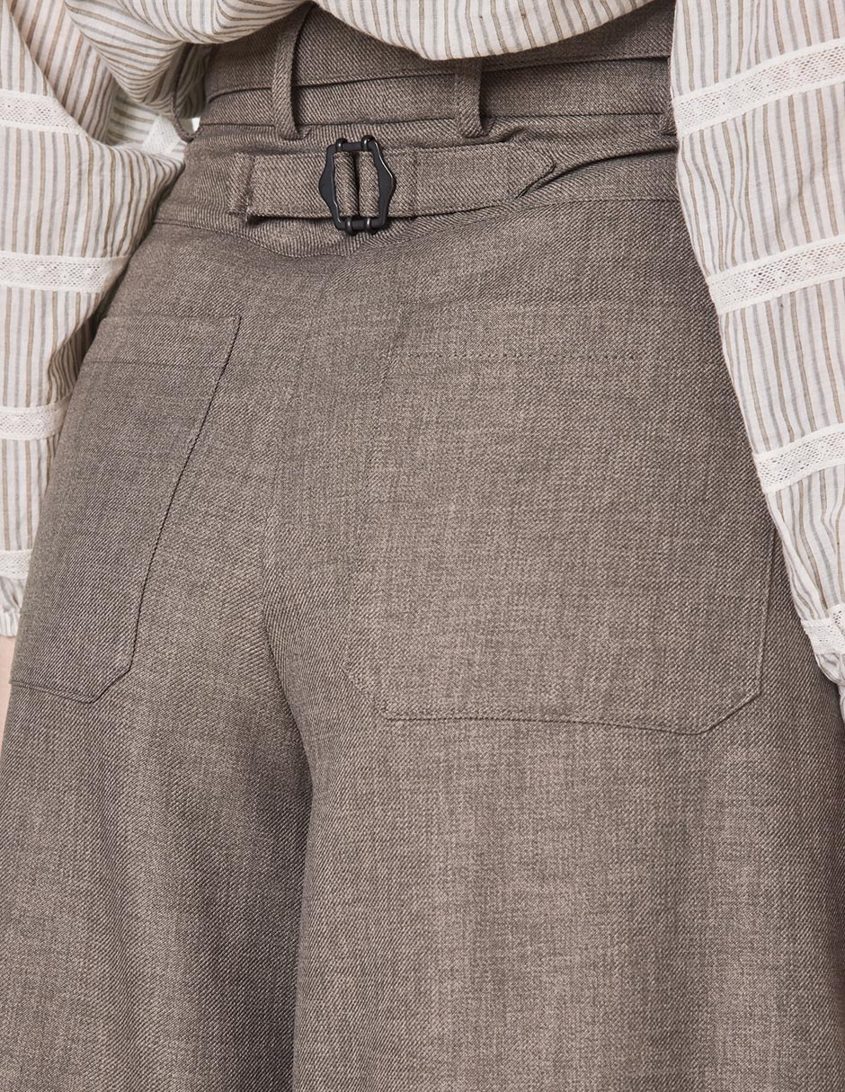 Pantalón relaxed amplio para mujer 4