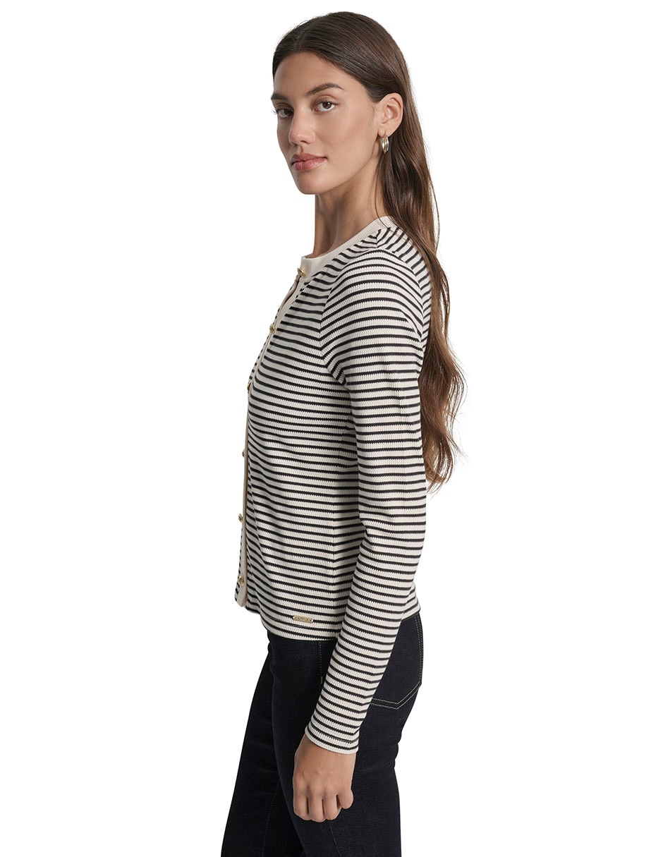 Suéter cuello redondo para mujer 3