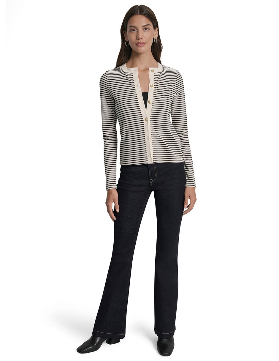 Suéter cuello redondo para mujer 6