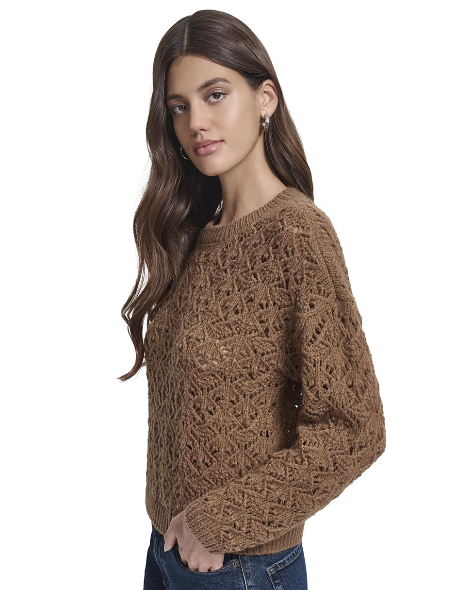 Suéter Dkny Jeans cuello redondo para mujer 4