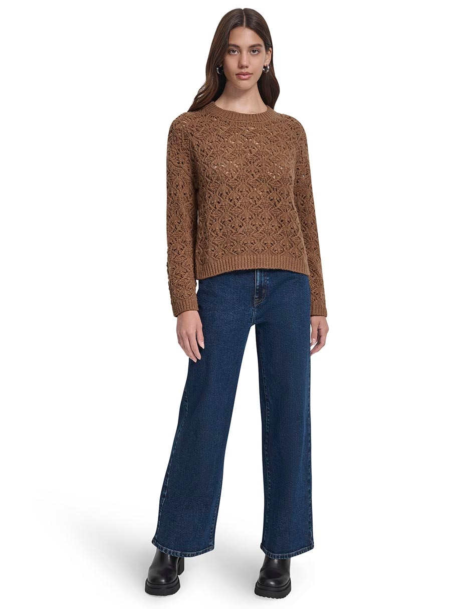Suéter Dkny Jeans cuello redondo para mujer 5