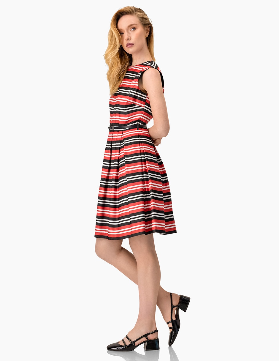Vestido a la rodilla casual para mujer 4