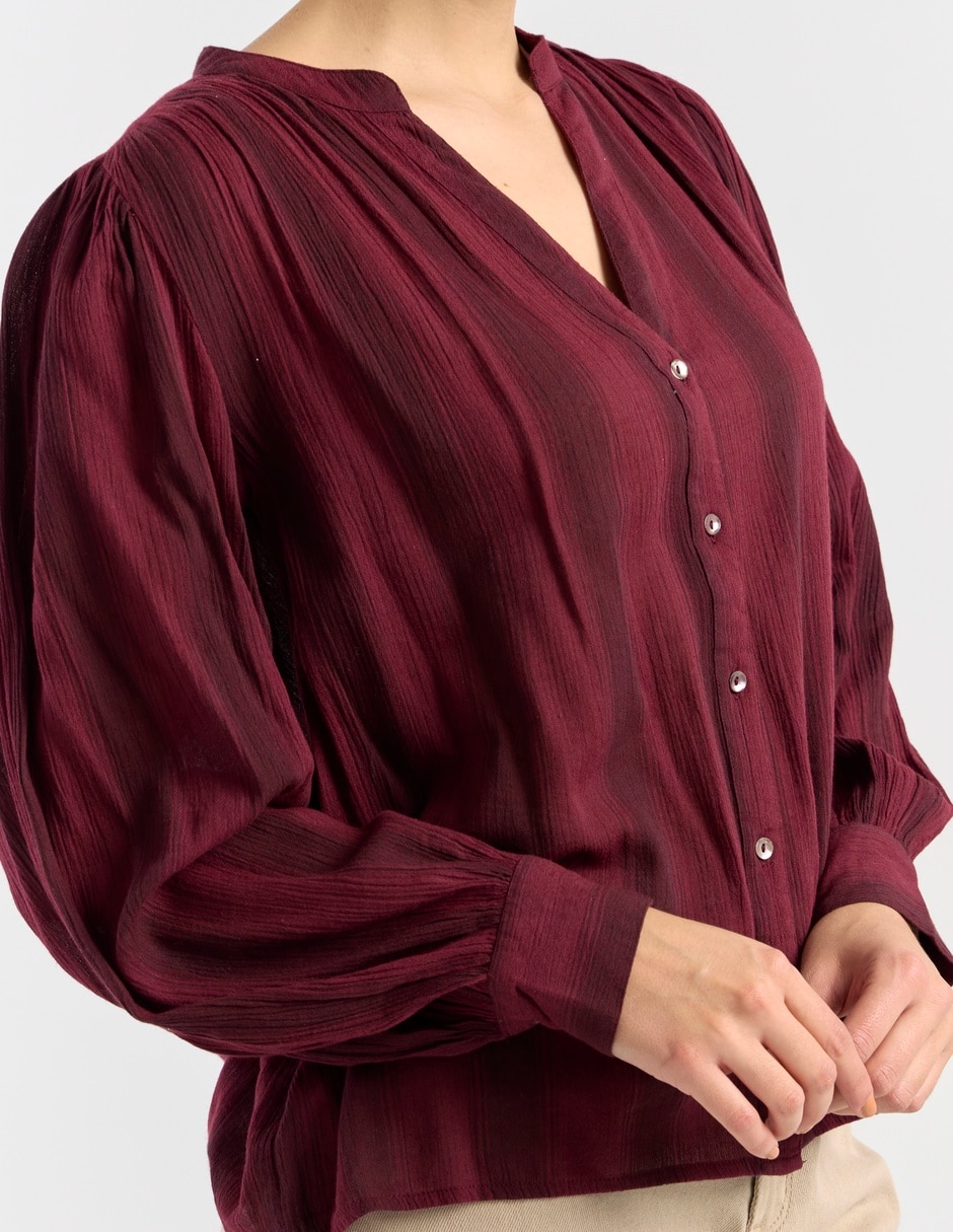 Blusa manga larga para mujer 4