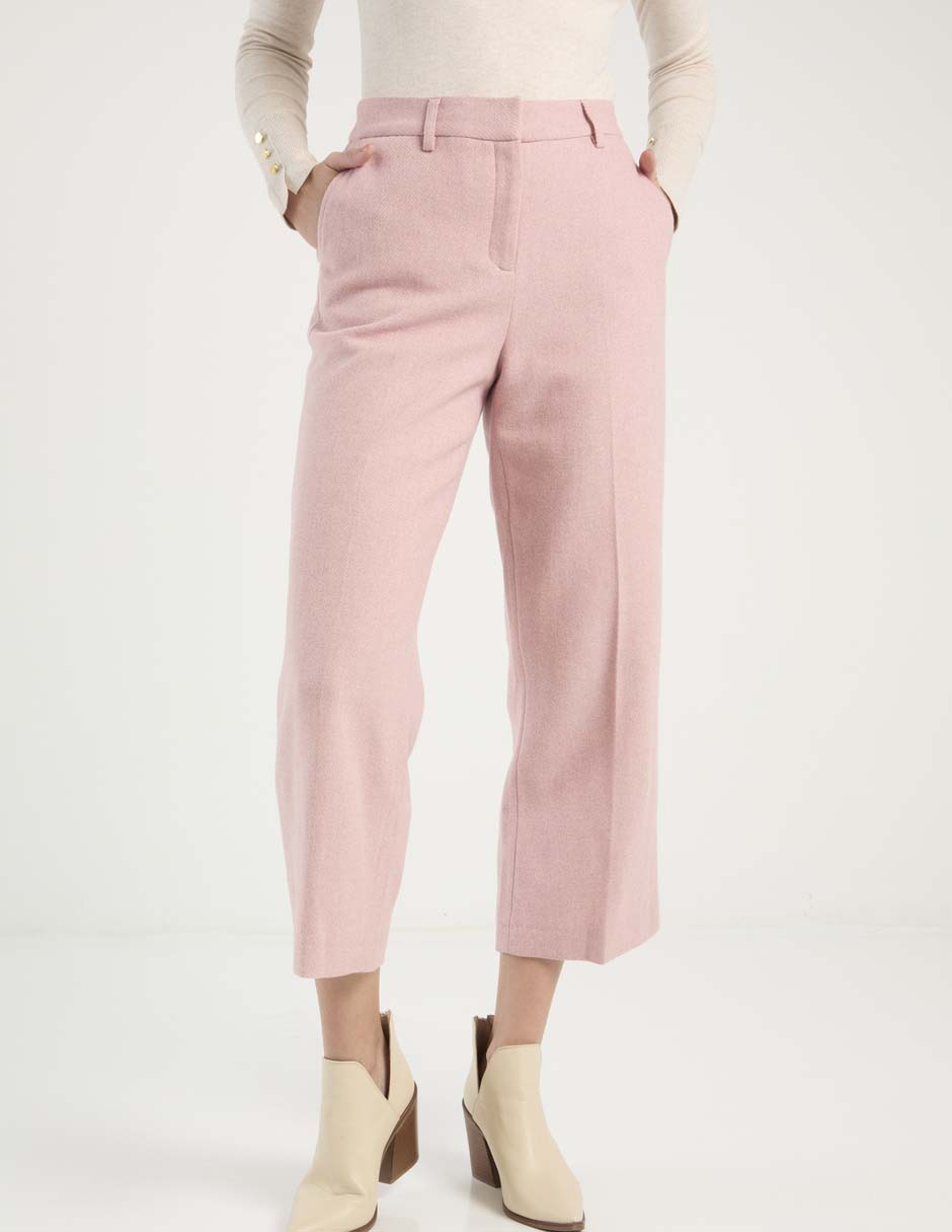 Pantalón de vestir straight para mujer