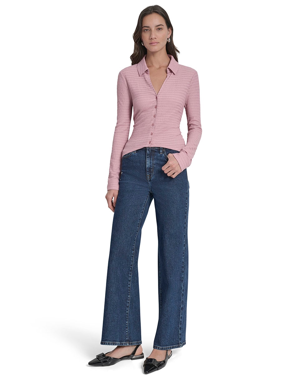 Blusa manga larga para mujer 5