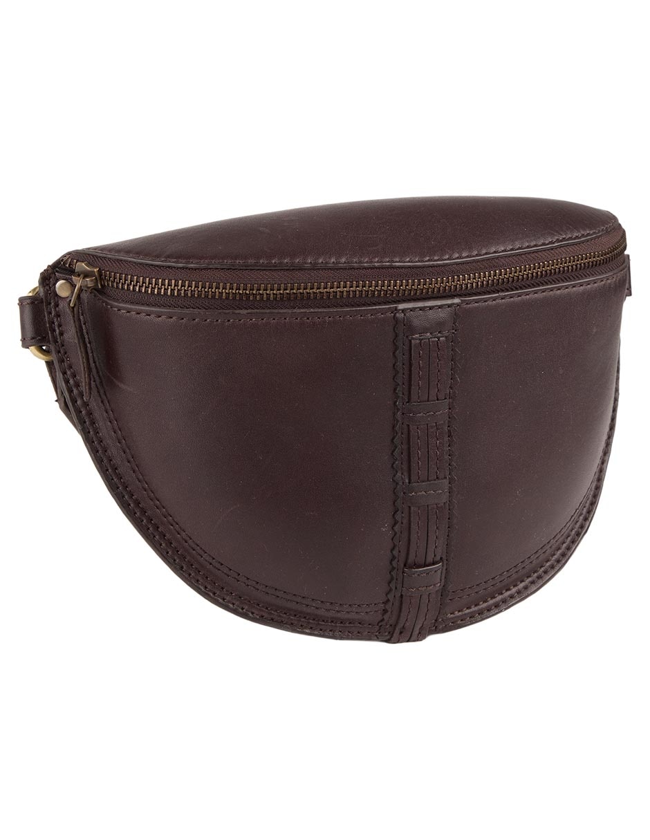 Bolsa crossbody Lucien de cuero para mujer 2