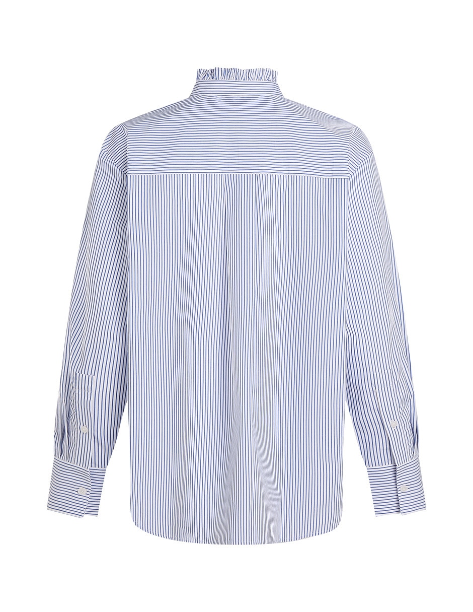 Blusa camisera manga larga para mujer 2