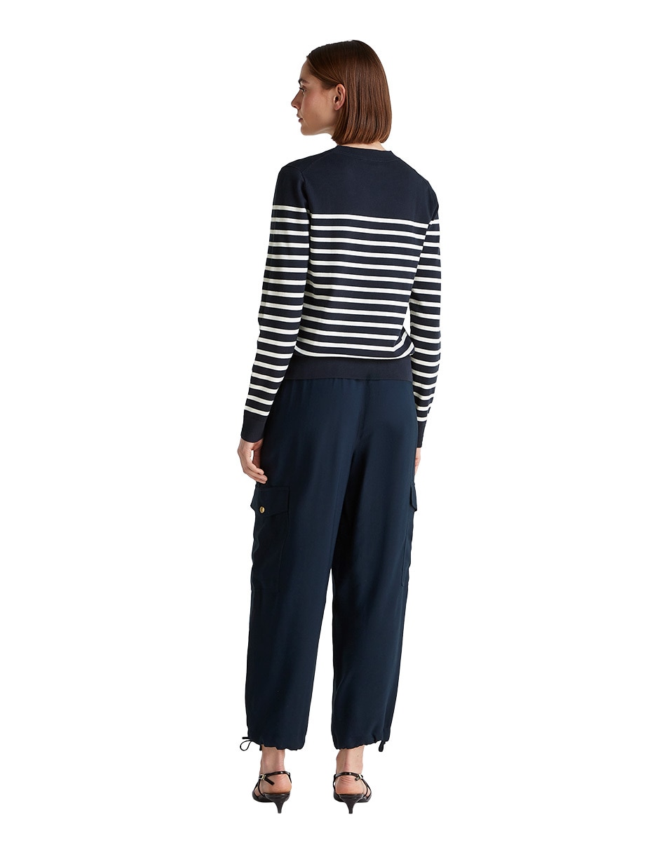 Pantalón cargo straight para mujer 3