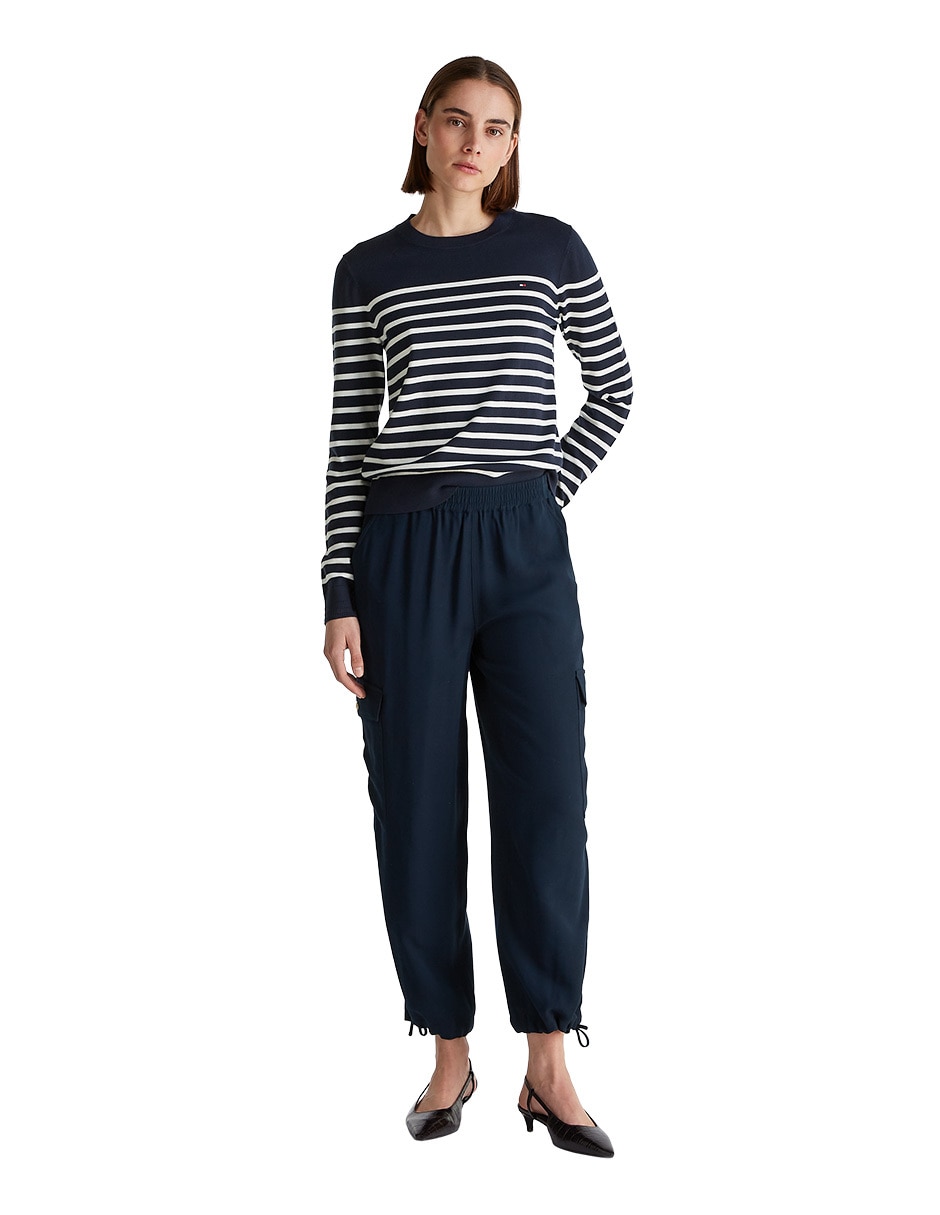 Pantalón cargo straight para mujer 4