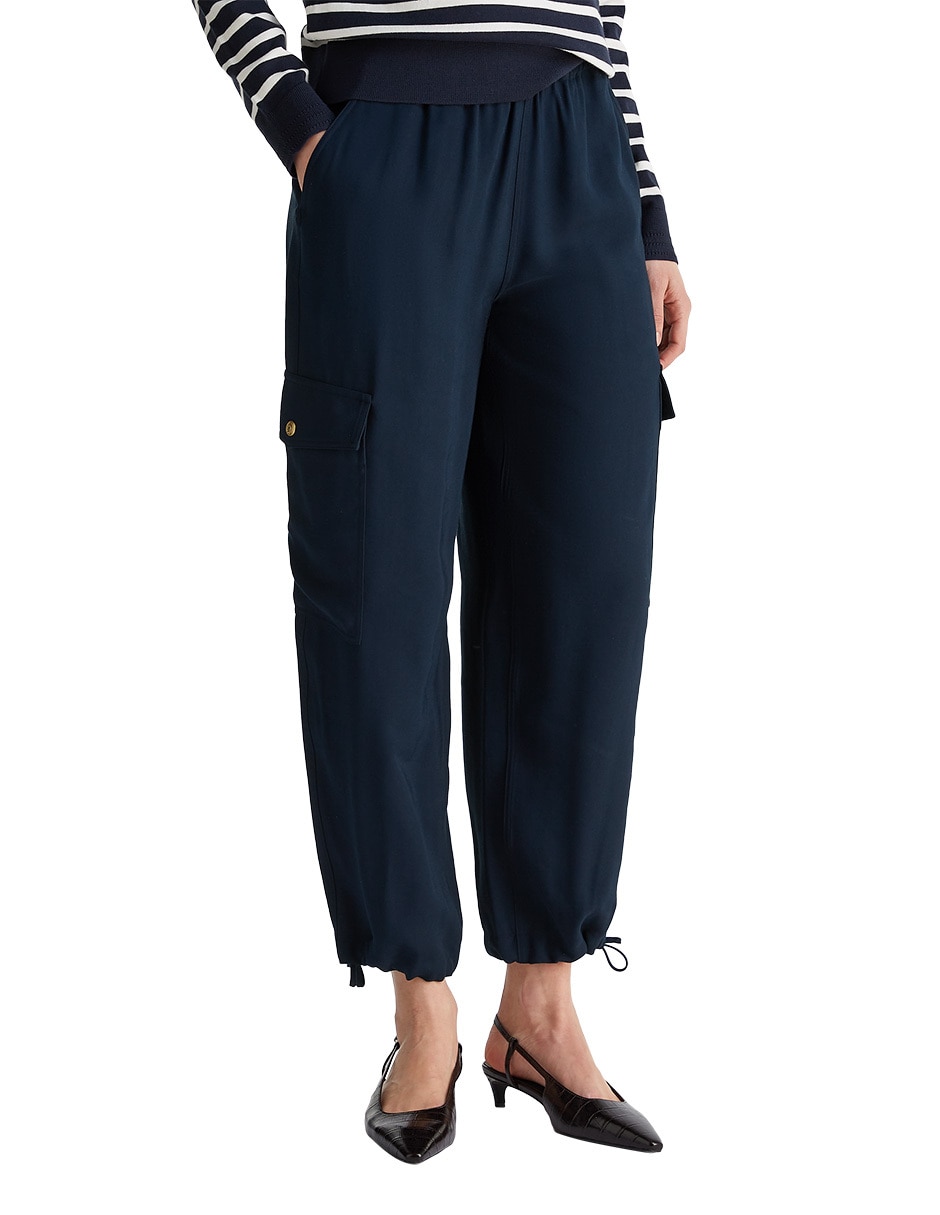 Pantalón cargo straight para mujer 5