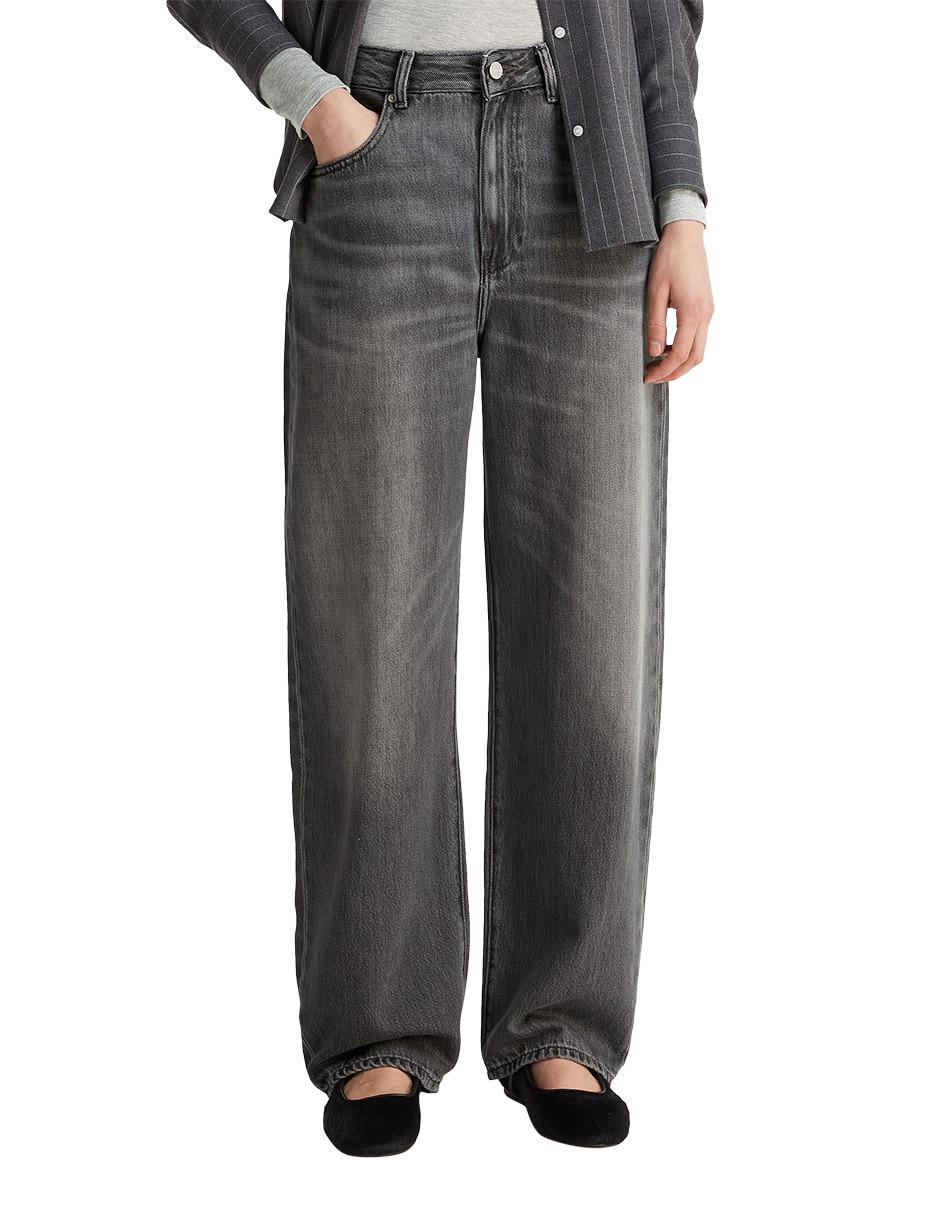Jeans straight para mujer 2