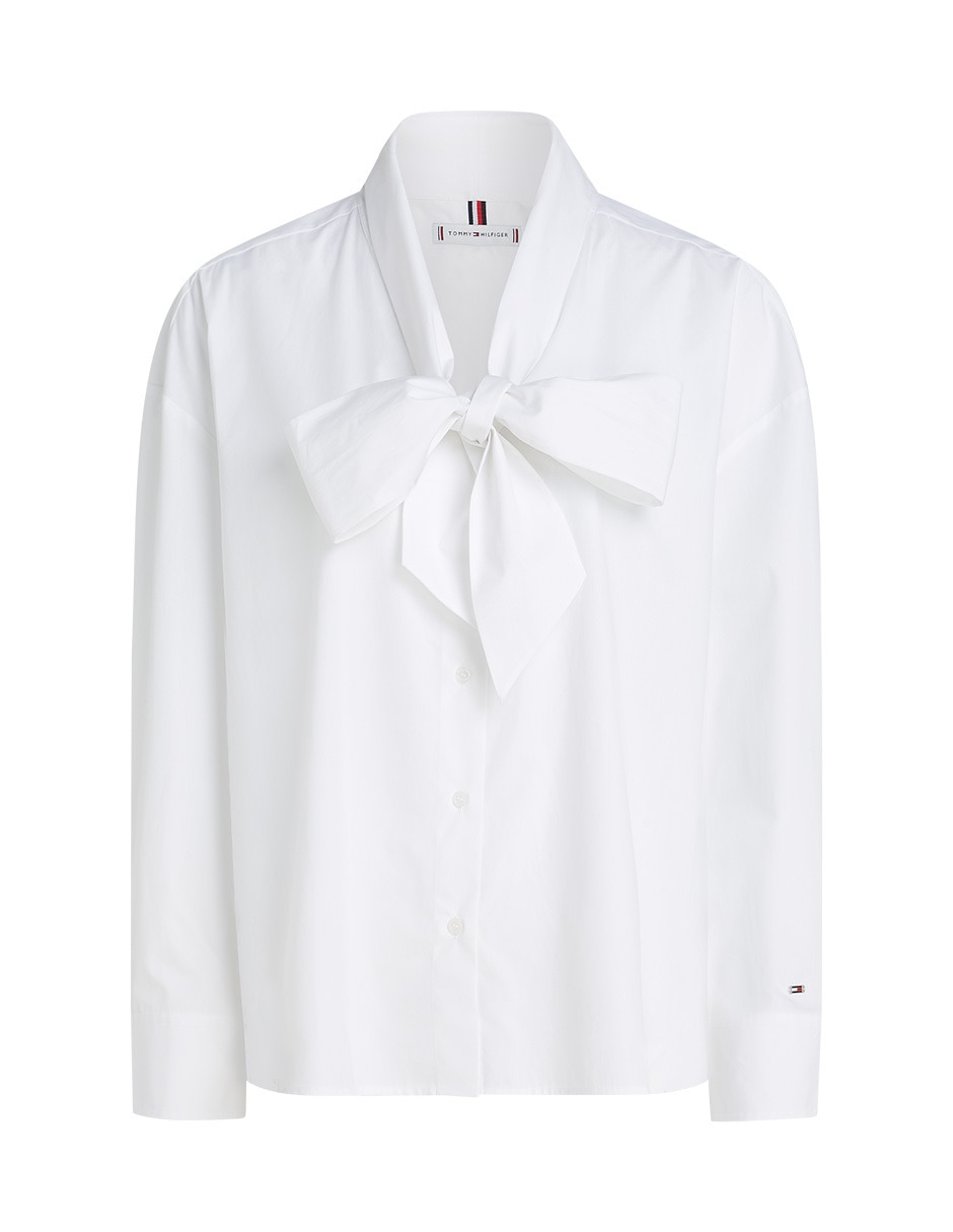 Blusa camisera manga larga para mujer