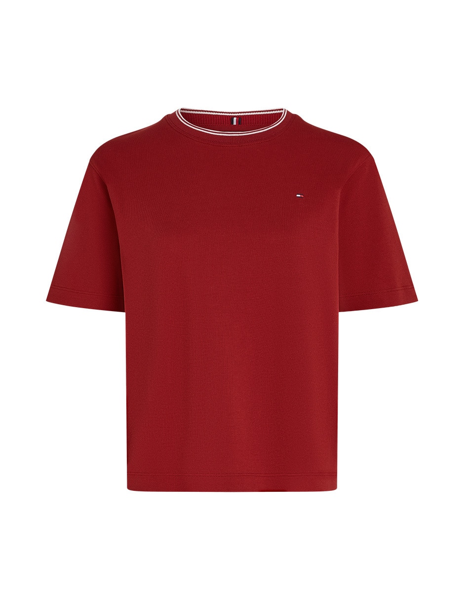 Playera manga corta Fa25 cuello redondo para mujer