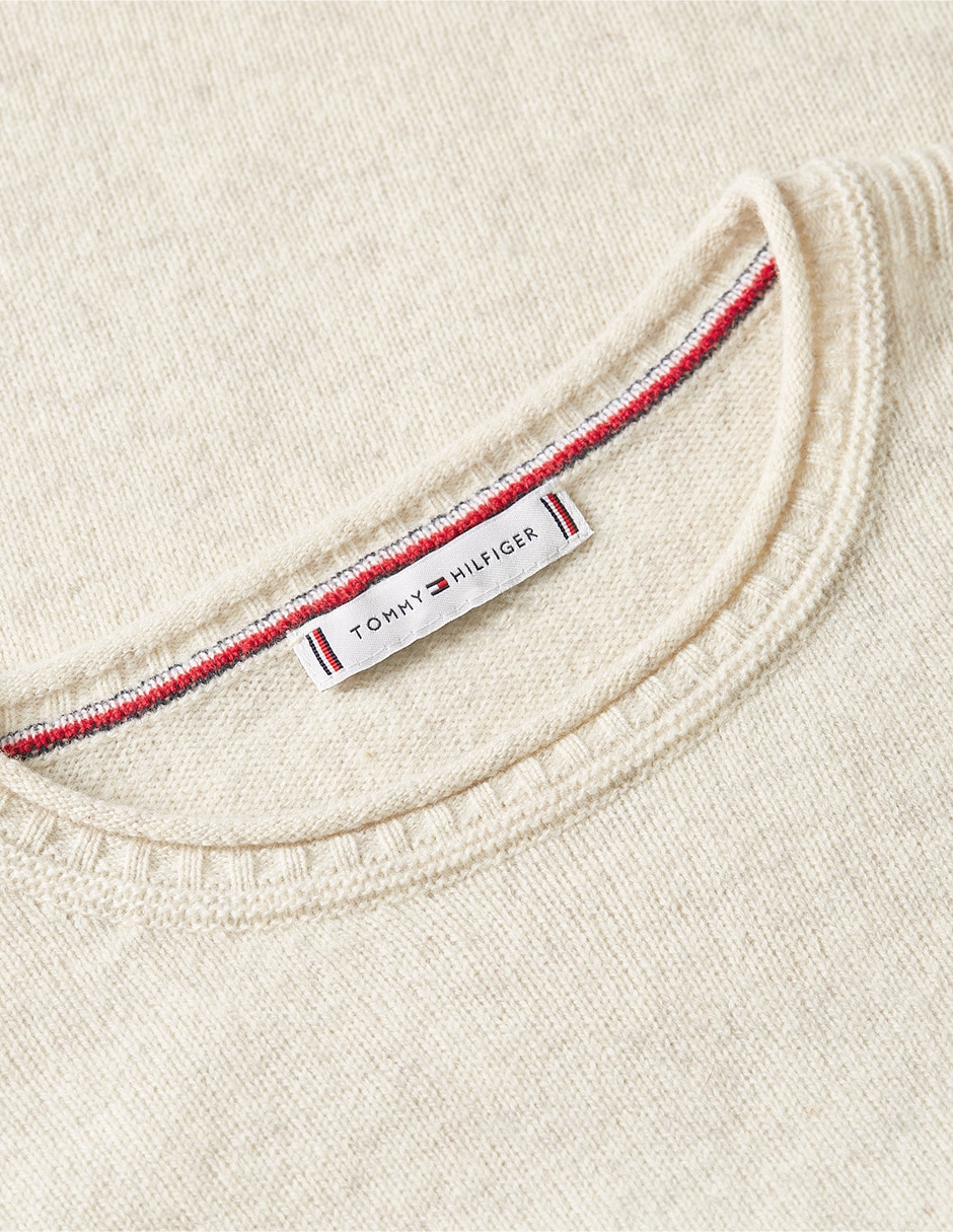 Suéter cuello redondo para mujer 3