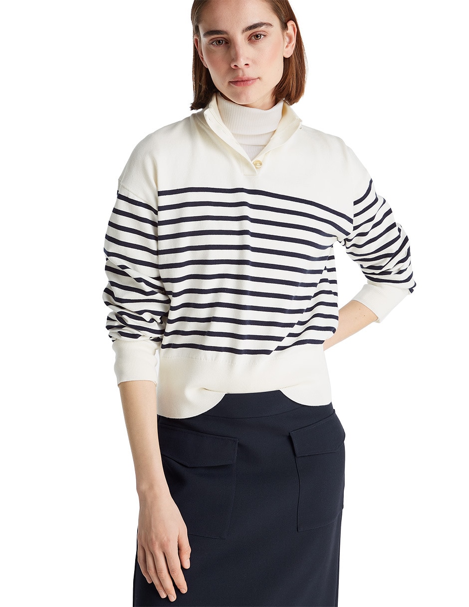 Suéter cuello alto para mujer 6